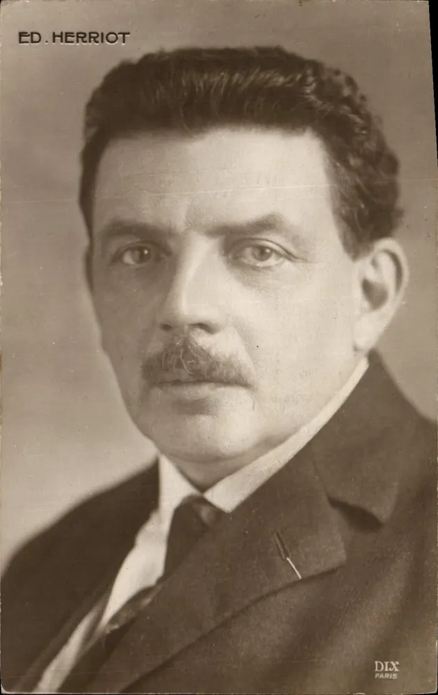 Retrato de homem — Ed. Herriot — DIX PARIS - Frente