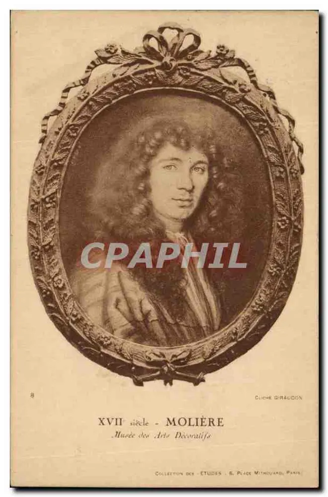 Molière — Século XVII — Museu dos Artes Decorativas, Paris - Frente