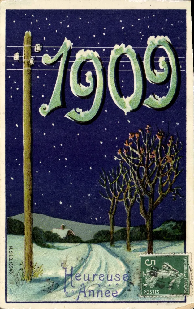 Noite de Natal — 1909 — Gépéroul - Francês - Frente