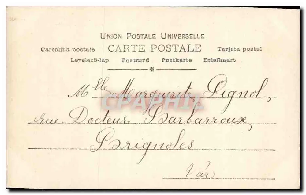 Dienstag — Fasching — Colonna Romano, Paris - Rückseite