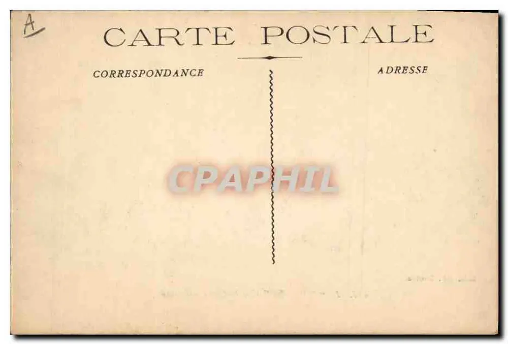 Der "REQUIN" Küstenwache-Kreuzer — Toulon — Verlag: E.P. Toulon, Nr. 447 - Rückseite