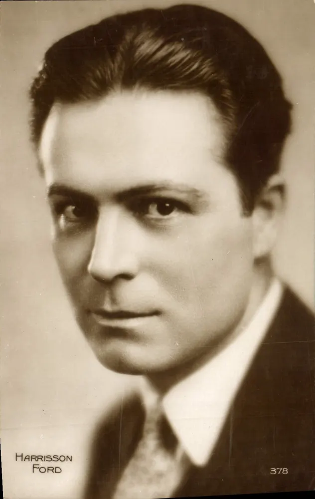 Harrisson Ford — retrato — Cinémagazine, Paris, n°378 - Frente
