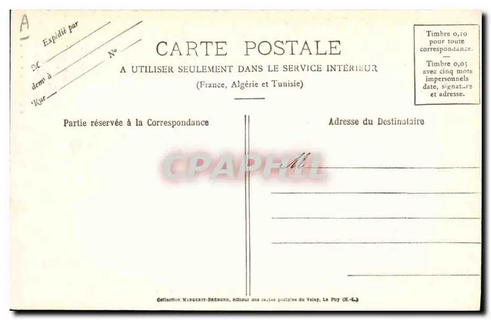 Spanische Strickerei — Strickerei von Le Puy, Strukturelle chinesische Sammlung — Verlag: Mangey-Brexon, Le Puy (Drôme) - Rückseite