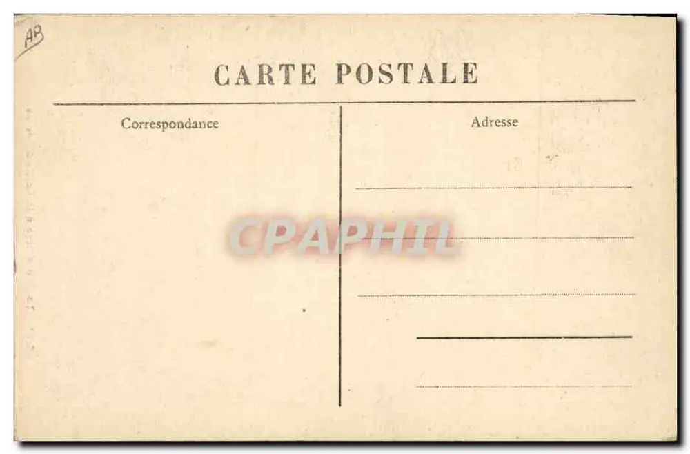 Die Strickmacherin mit dem Kugelkappen — Serie 3548 — Margerit, Le Puy - Rückseite
