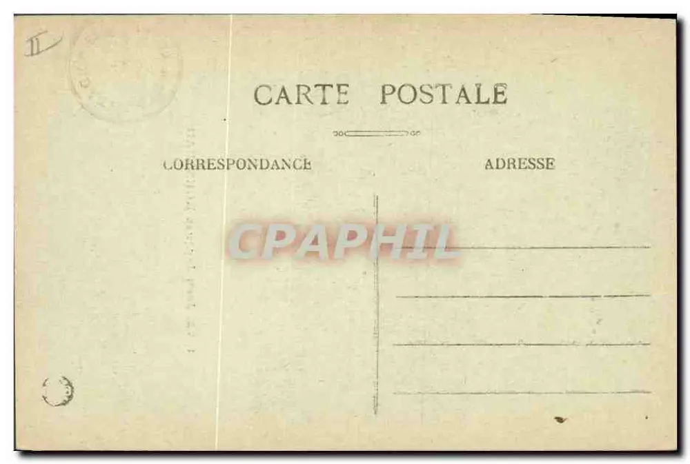 Jean-Jacques Rousseau — retrato — Livraria Hachette, n° 1073 - Verso