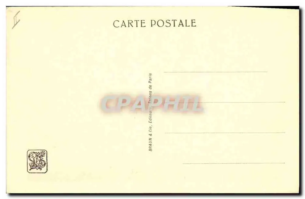 Steppa in Rueil — paardenren — Malespina, n° 01198 - Achterkant
