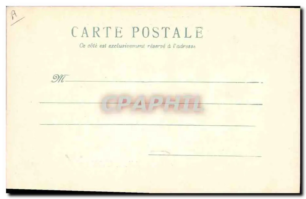 Buen año 1905 — Tarjeta postal de felicitaciones — Editor no identificado - Reverso
