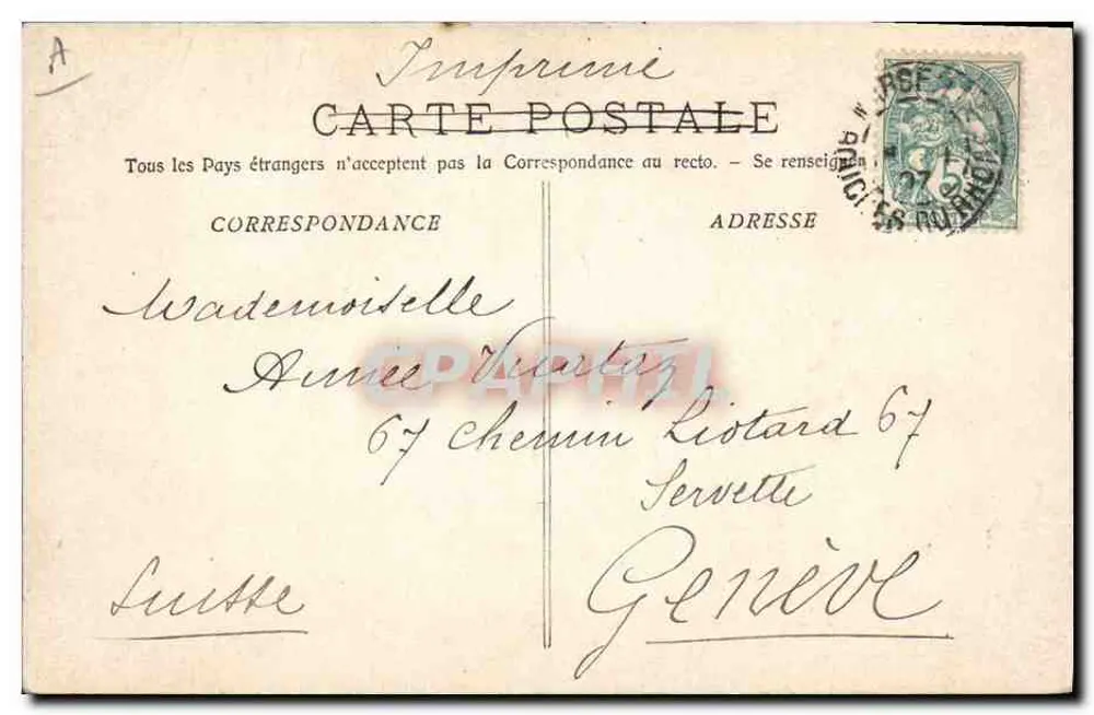 Stierkampf - Toten Stier, gezogen von einer Maultierkolonne — Phototypie E. Lacour, Marseille - Rückseite