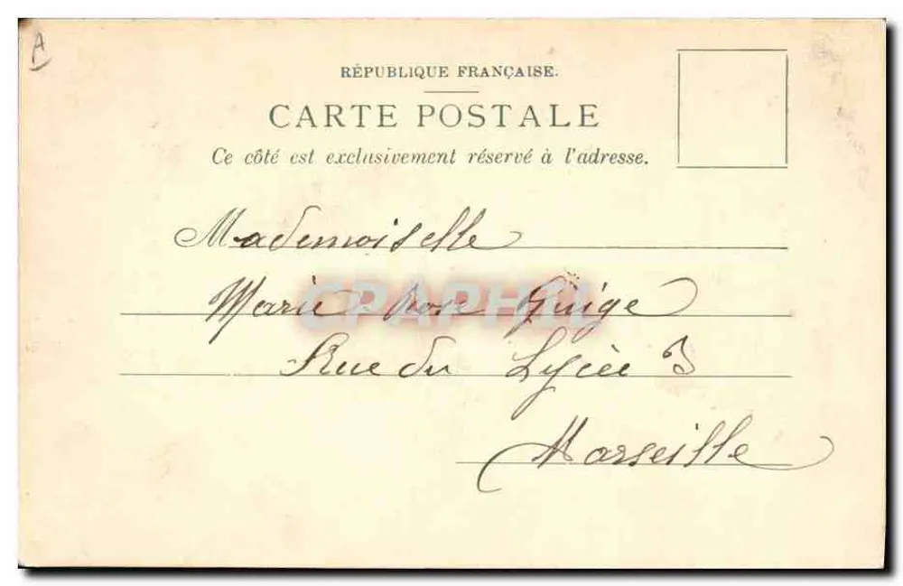 Descabelle à la Bastetilla — Stierkampf — von Hétérite. Maison Universelle, « Nouvelles Galeries » Nîmes. - Rückseite
