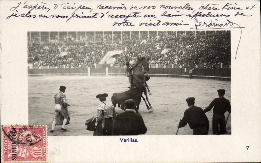 Varillas — Corrida de touros — Editor Varillas, n°7 - Frente