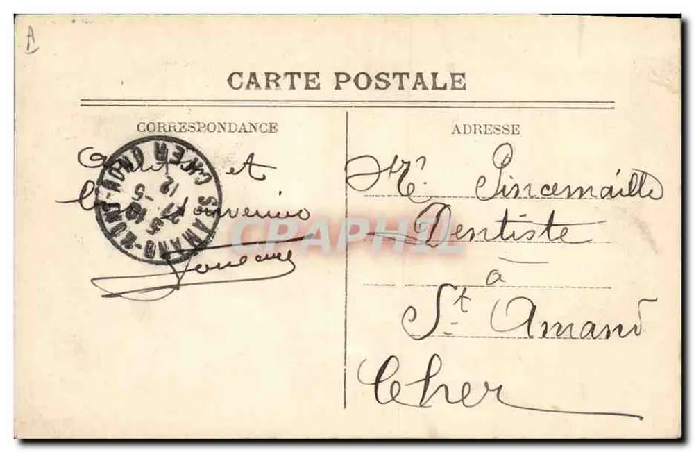 Een Picca — Corrèze — uitgever niet zichtbaar - Achterkant