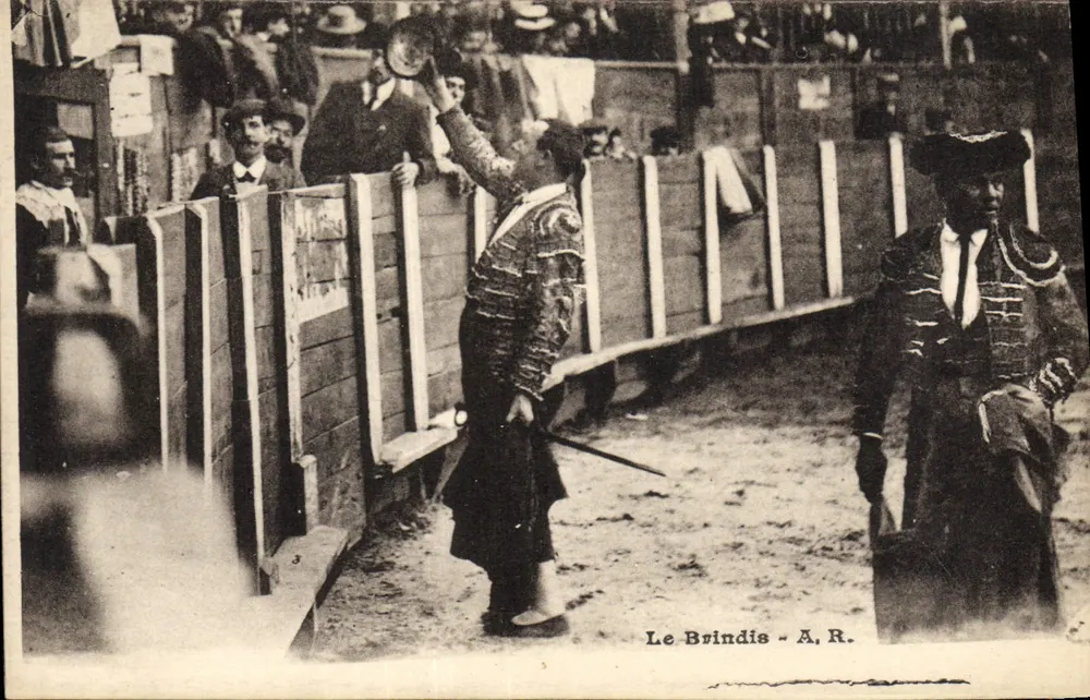 Le Brindis - A.R. — espetáculo de touro-corrida — editor A.R. - Frente