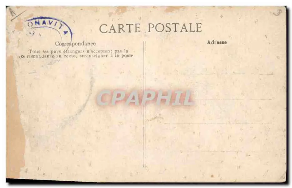 Marine Nationale — "République", Schlachtschiff der Flotte, 14.508 Tonnen — Verlag ELD, Nr. 142 - Rückseite