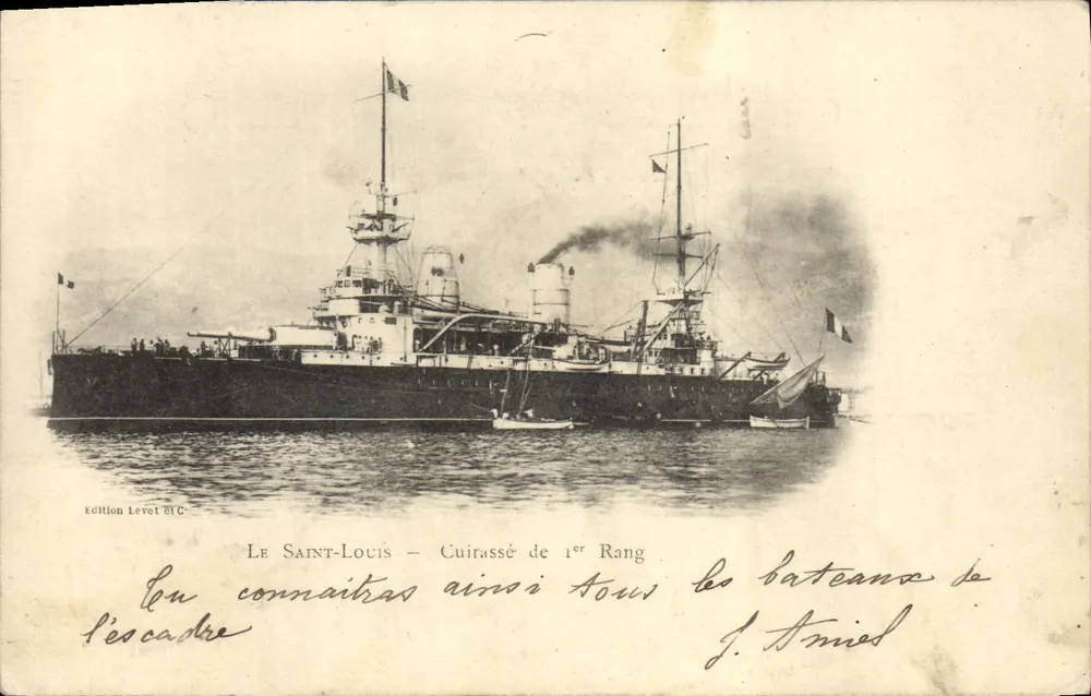Le Saint-Louis — Schlachtschiff erster Klasse — Ausgabe Level & C. - Vorderseite