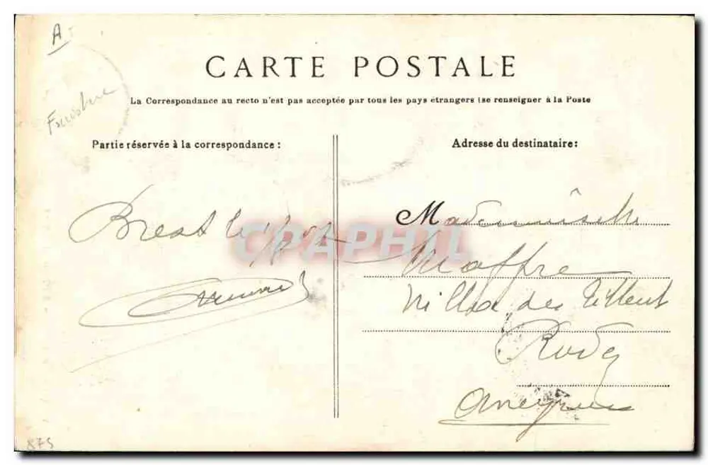 BÉNODET — Um Ventozinho — Villazd, Quimper - Verso