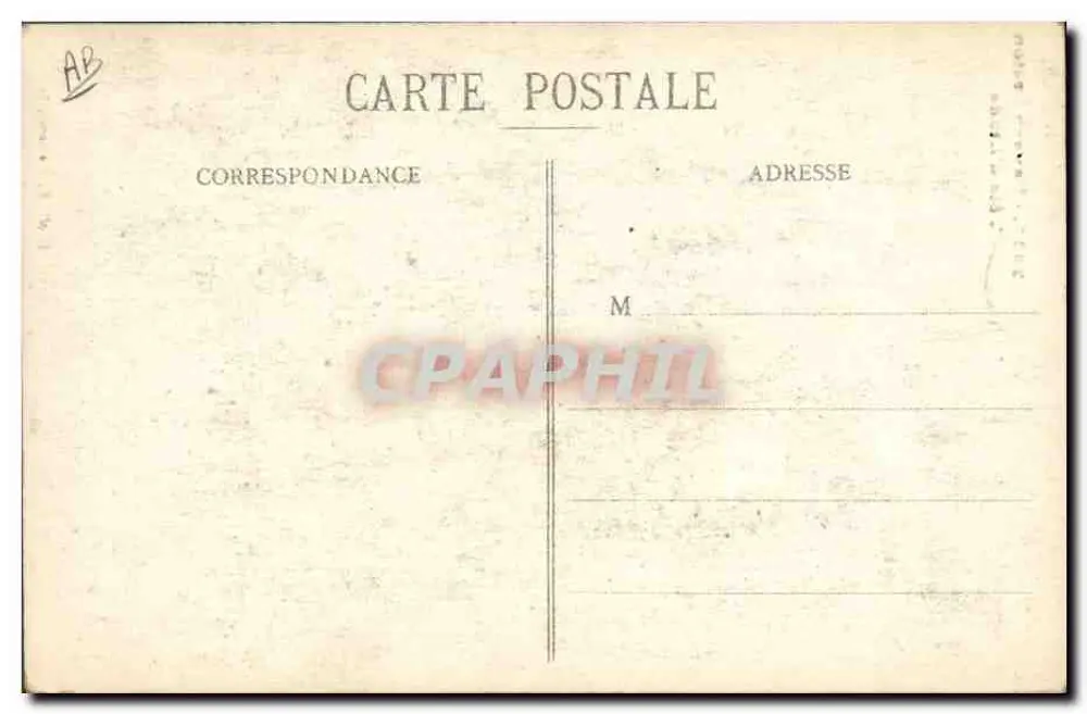 Contadino Bretone — Testa di Studio — Cartolina B. Hamon, n°2936 - Verso