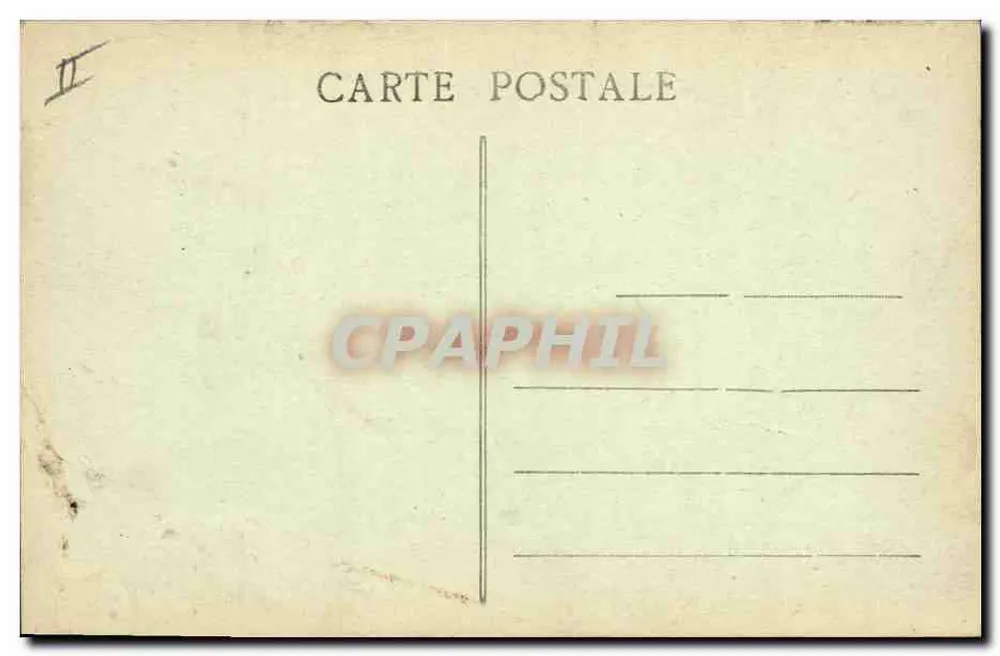 Interior Bretão — A Hora da Sopa — Editor St-B. n° 4379 - Verso