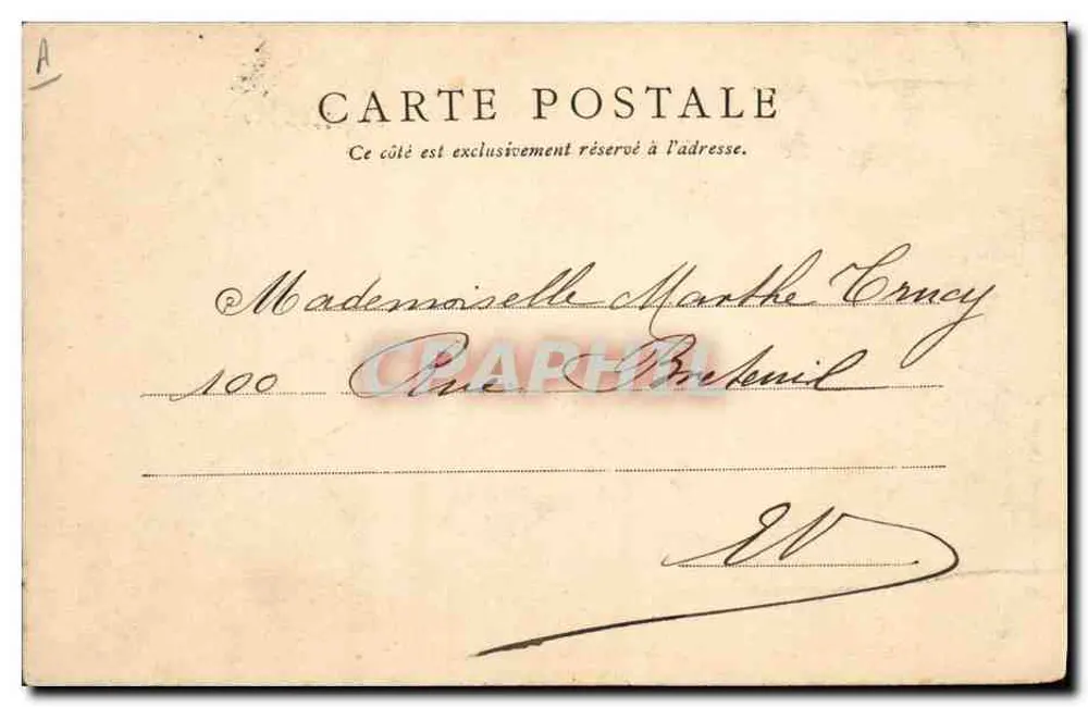 Douarnenez — Toilette di sposa. Studio dei diversi costumi — Collezione Villard, Quimper - Verso