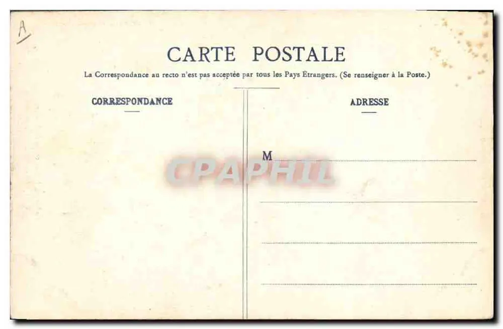Die Coiffe, die feine Coiffe von Rennes — Zärtliche Schüchternheit der Jugend — Sammlung G. L. D. de Nantes - Rückseite