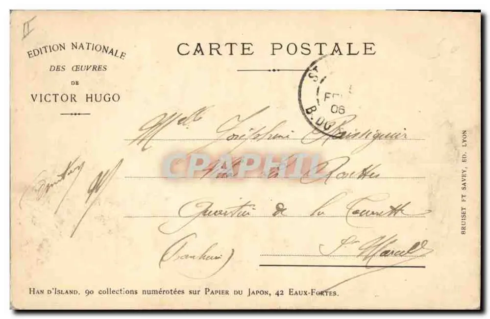Han d'Island — 3 — Edição Nacional das Obras de Victor Hugo - Verso