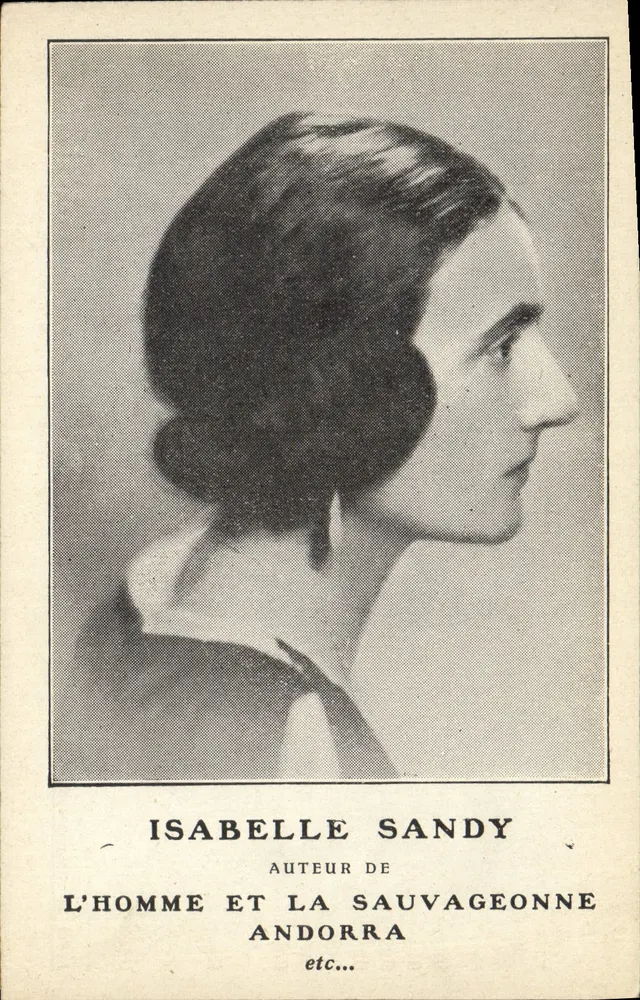 Isabelle Sandy — Autorin von L'Homme et la Sauvageonne — Librairie Plon - Vorderseite