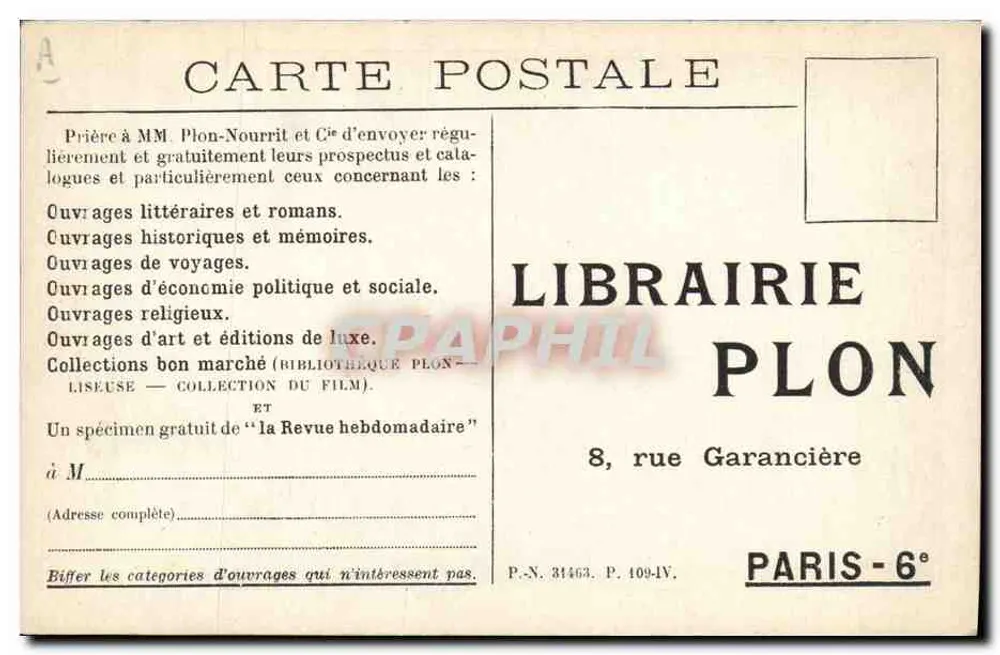 Isabelle Sandy — Autorin von L'Homme et la Sauvageonne — Librairie Plon - Rückseite