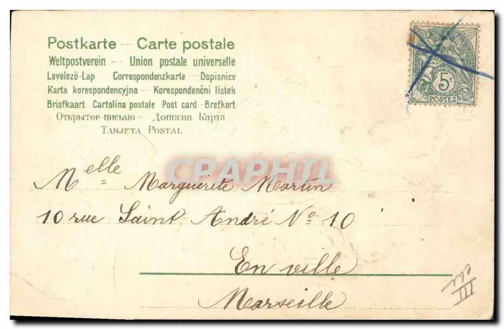 Schatzsucher — 1905 — Garnier - Rückseite