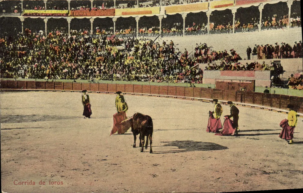 Corrida de touros — Autonovas y Coleccionores — editor Loon, série 39 - Frente