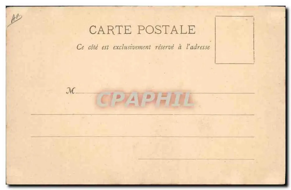 O 'Suffren' — navio a vapor — Fototipia A. Bergaret e Cie, Nancy - Verso