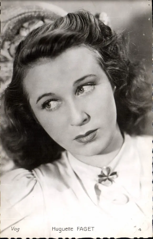Huguette FAGET — ritratto — Vog, n°4 - Recto