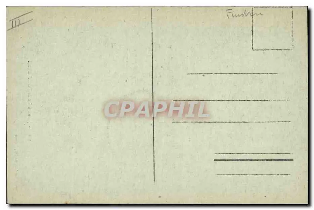 Junge Frau aus PONT-AVEN — Sammlung Laurent-Nel, Rennes — n° 3584 - Rückseite