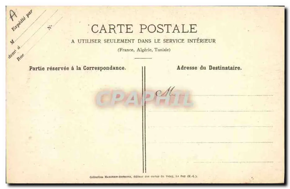 Tricô do Puy — Coleção da Câmara Sindical — Artigo Gluny - Verso