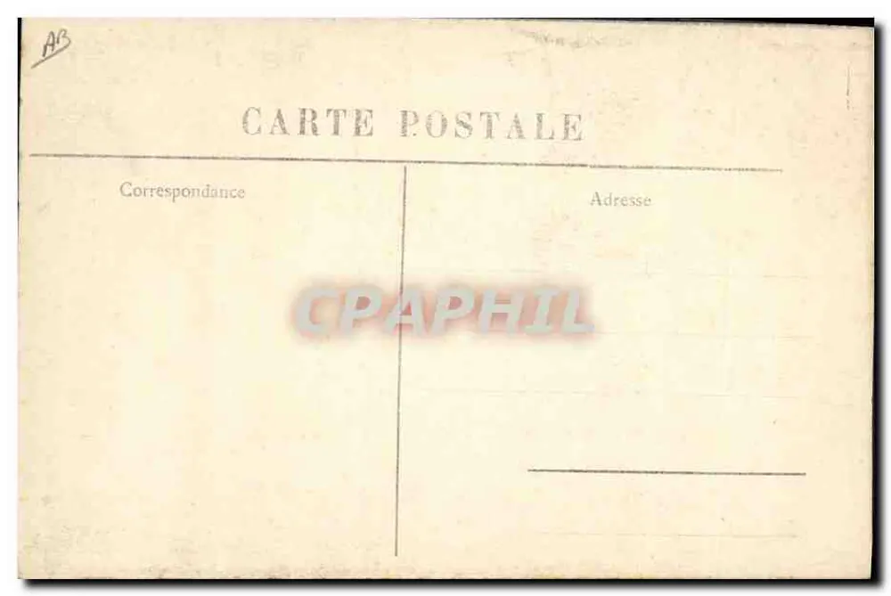 Dentadura do Puy — Coleção de rendas — Cliché M.B. n°354 - Verso