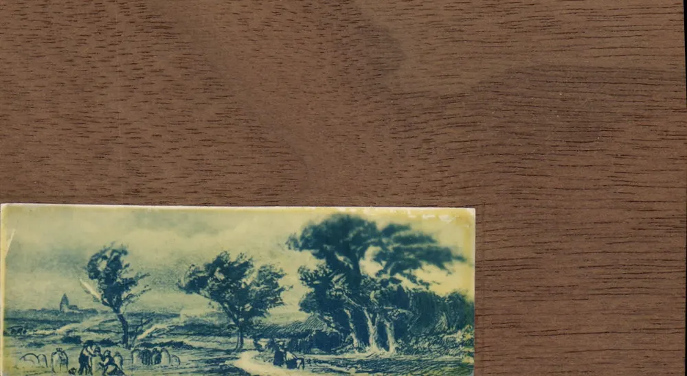Landschaft — Verlag P. (Logo) — Seriennummer nicht sichtbar - Vorderseite