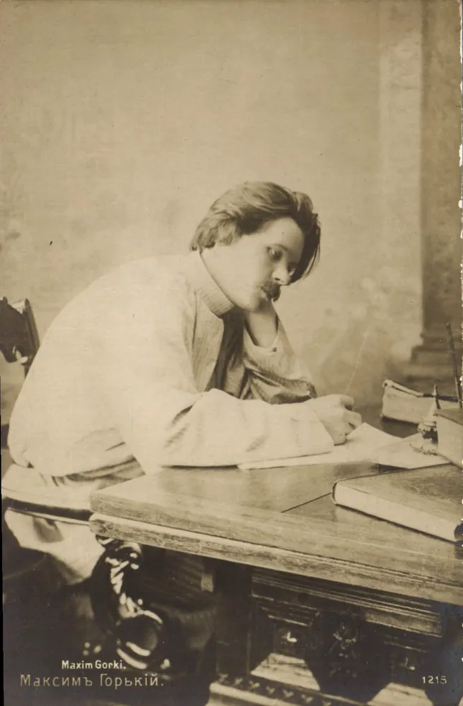 Maxim Gorki — escritor russo — edição n°1215 - Frente