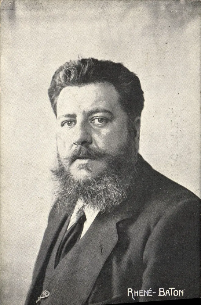 Retrato de Rhéné-Baton — fotógrafo — editor Rhéné-Baton - Frente