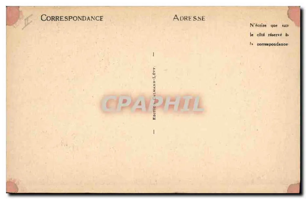 Paul Valéry — Colaborador da Revue de Paris — Éditions Alman-Lévy, n°8 - Verso