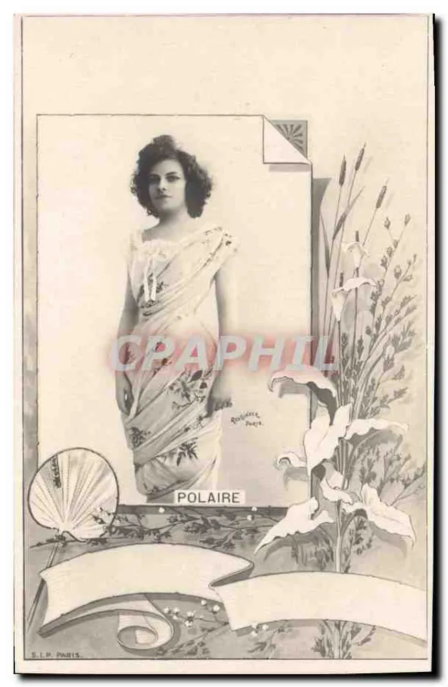 Mulher em sari — Polaire, Paris — S.I.P. Paris - Frente