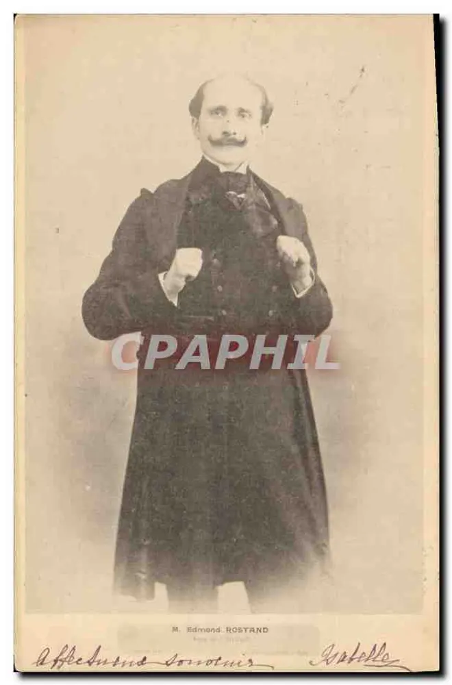 M. Edmond Rostand — Carteiro e fotógrafo — editor desconhecido - Frente