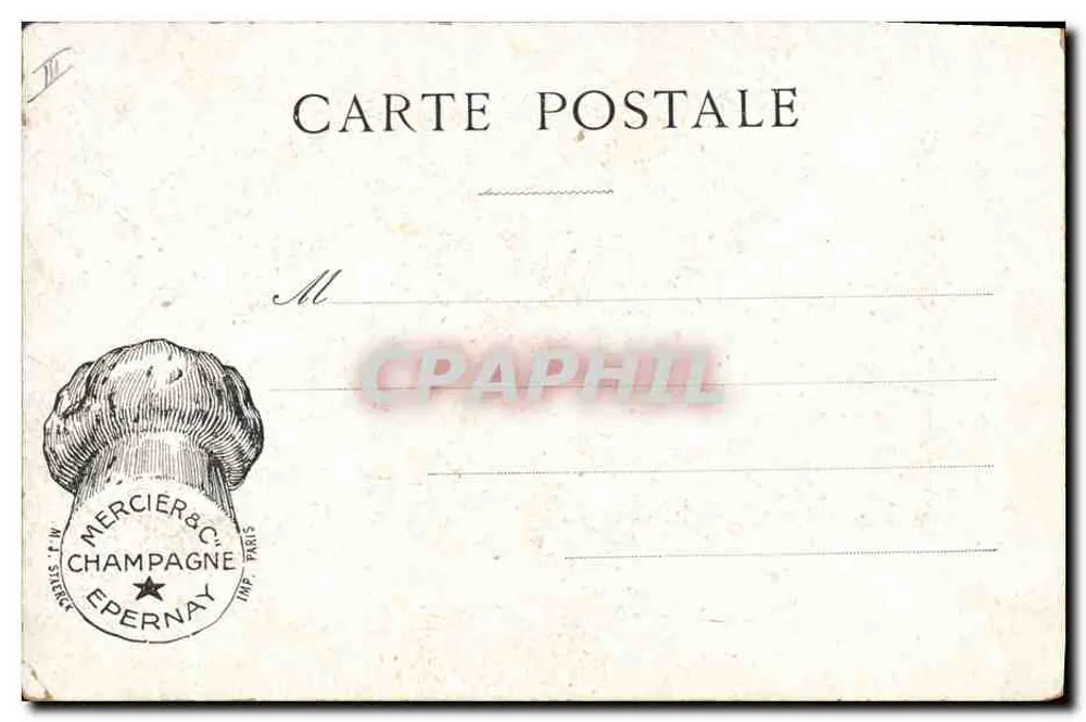 Boileau, Racine, Molière — drie grote Franse auteurs — uitgever Mercier & Cie, Epernay - Achterkant