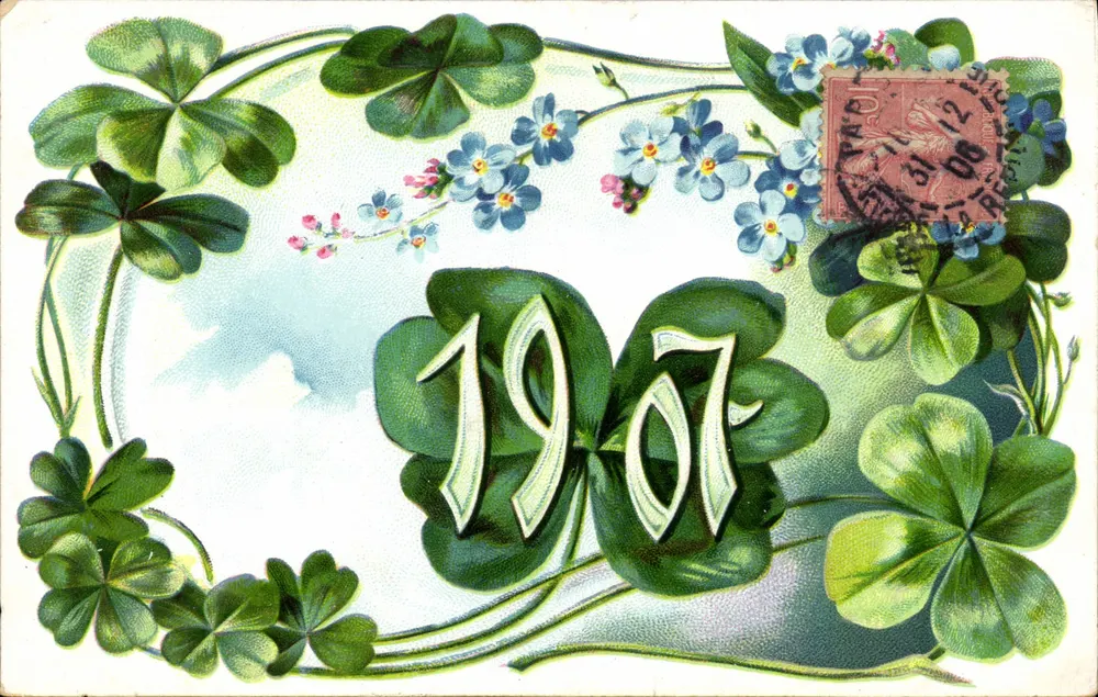 Festa da Santa Patrícia — 1907 — editor não visível - Frente