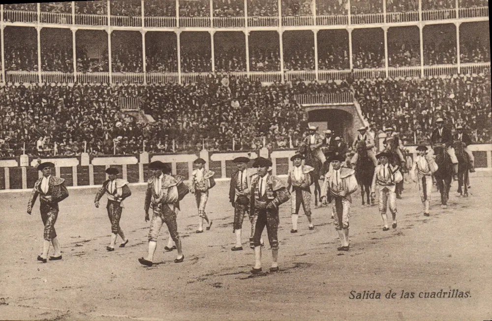 Ausgang der Bullenreiter — Edition Extra Toros — n° II - Vorderseite