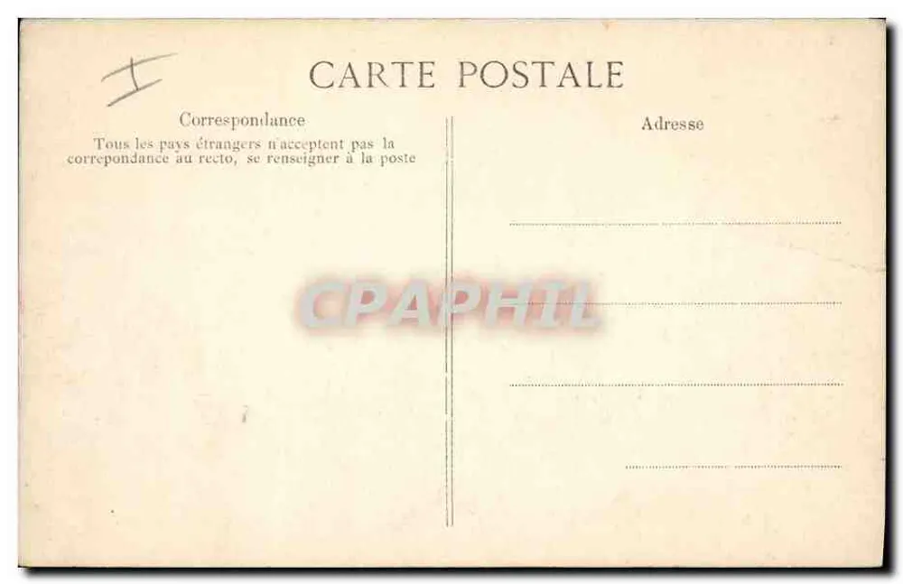 Panzerkreuzer "Saint-Louis" — Marine nationale — 11.750 Tonnen — Verlag ELD, Nr. 707 - Rückseite