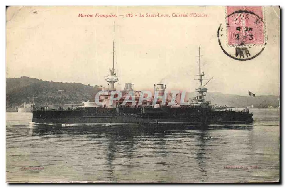 Der Saint-Louis — Schlachtschiff der Flotte — Verlag: Gérard, Éditions, Toulon - Vorderseite
