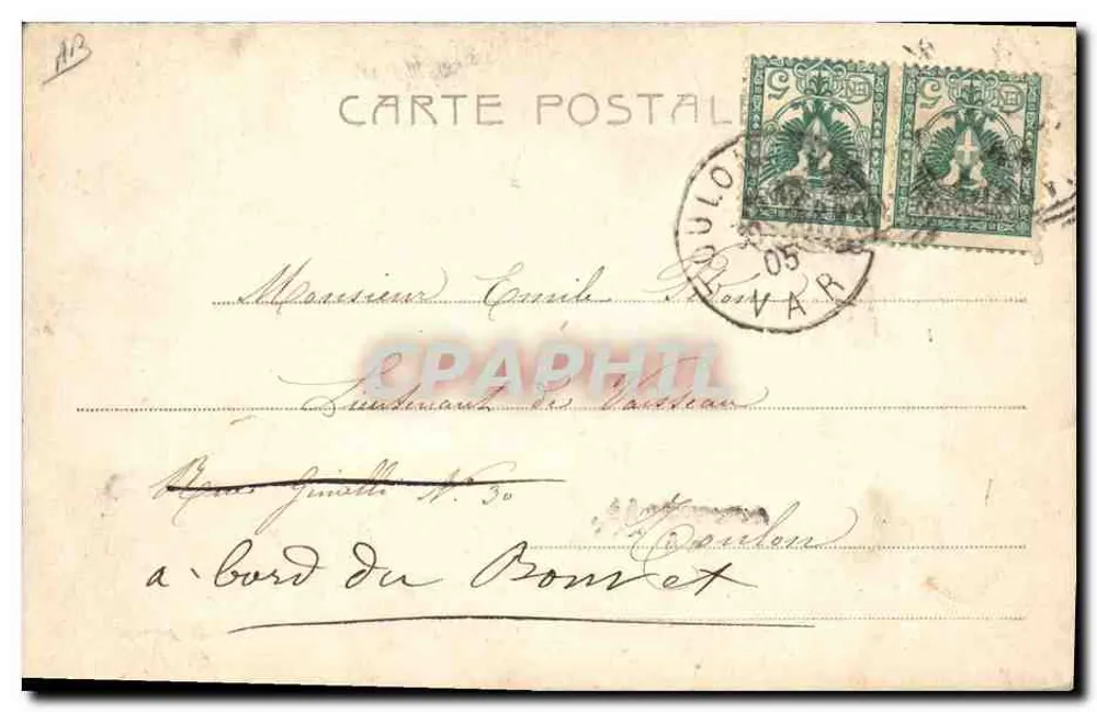 Regia Nave "Sicilia" — croiseur italien en mer — éditeur ALTERODOA-TERMI, n° 4326 - Rückseite
