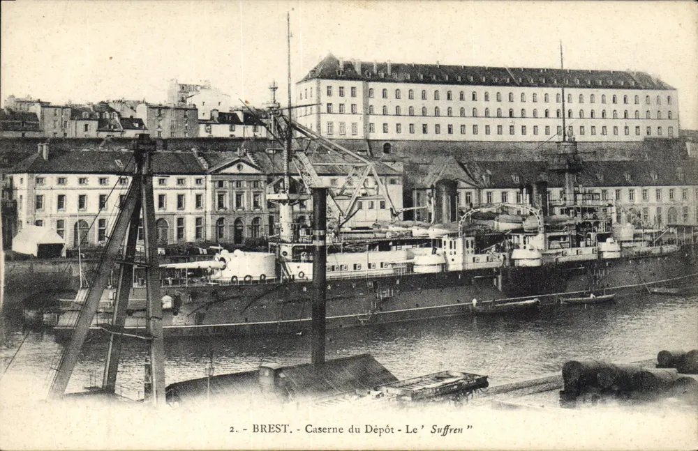 Brest - Lagerbaracken - Le Suffren - Vorderseite