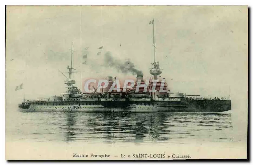 Französische Marine — Der « SAINT-LOUIS » Panzerkreuzer — unbekannter Verleger - Vorderseite