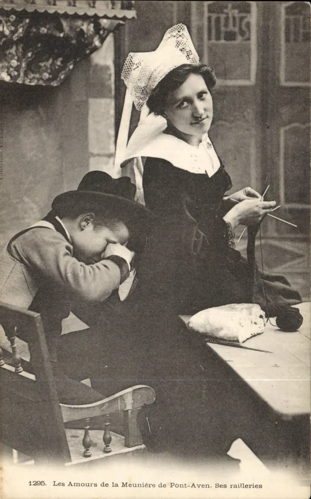 Die Liebe der Müllerin von Pont-Aven. Ihre Späße — Carichon-Vilamit — Nummer 1295 - Vorderseite