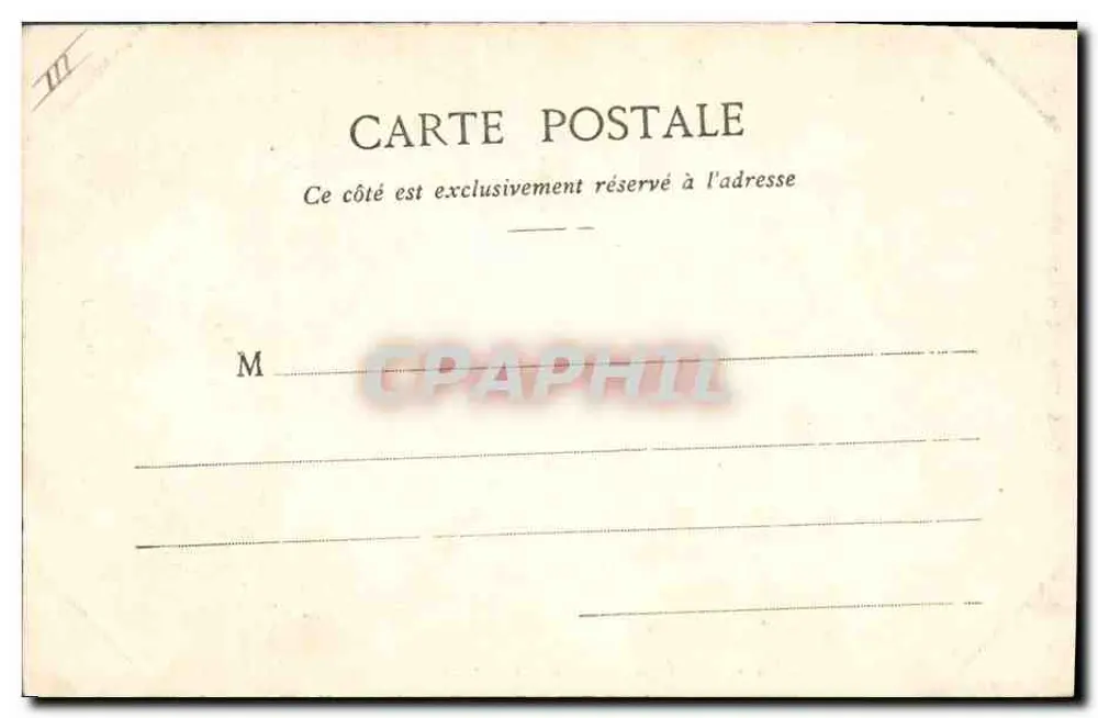 Junge Frau aus Pont-Aven (Finistère) — La Bretagne Pittoresque — Sammlung A. Waron-Hugon, St-Brienc, Nr. 1053 - Rückseite