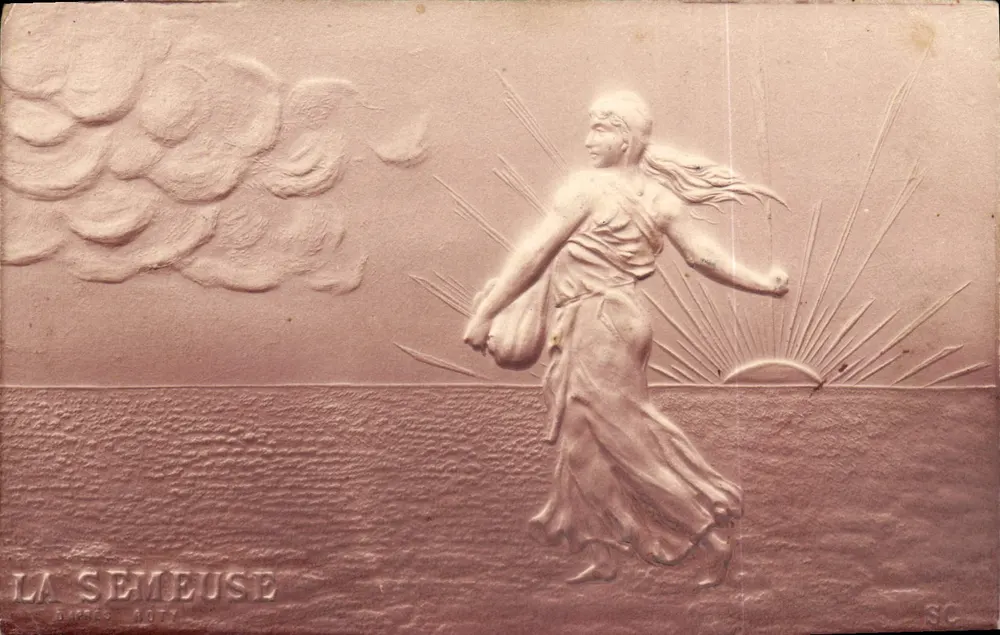 Die Säer — Skulptur des Künstlers Aotty — Verlag SC - Vorderseite